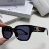 6931f9703a89a121ed54a91d Versace Unisex Retro Stylish Narrow Frame Black Sunglasses with White Frame