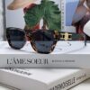 6931f9703a89a121ed54a922 Versace Unisex Retro Stylish Narrow Frame Black Sunglasses with White Frame High-End Fashion