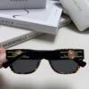 6931f9703a89a121ed54a926 Versace Unisex Retro Stylish Narrow Frame Black Sunglasses with White Frame High-End Fashion