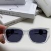 6931f9713a89a121ed54a92f Versace Unisex Retro Stylish Narrow Frame Black Sunglasses with White Frame High-End Sun Glasses