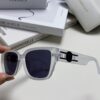 6931f9713a89a121ed54a931 Versace Unisex Retro Stylish Narrow Frame Black Sunglasses with White Frame High-End Sun Glasses