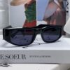 6931f9743a89a121ed54a962 Versace 2014 New Small Frame Sunglasses for Women, High-End Letter Design Unisex Square Sunglasses, Vintage Style Men's and Women's Eyewear