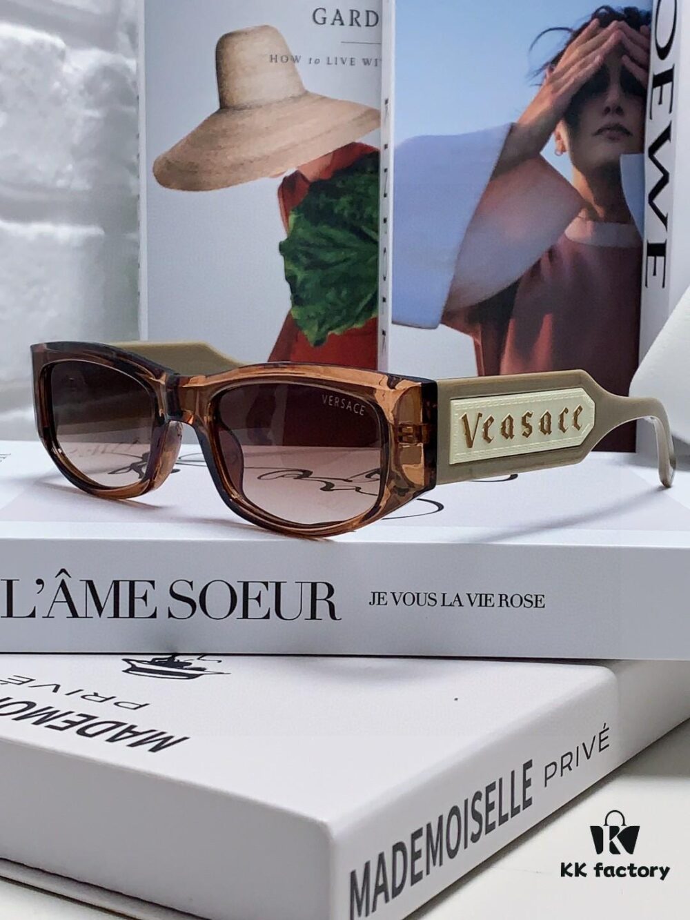 6931f9763a89a121ed54a975 Versace 2014 New Small Frame Sunglasses for Women, Stylish Lettered Sunglasses, Square Frame Unisex Retro Sunglasses for Men and Women