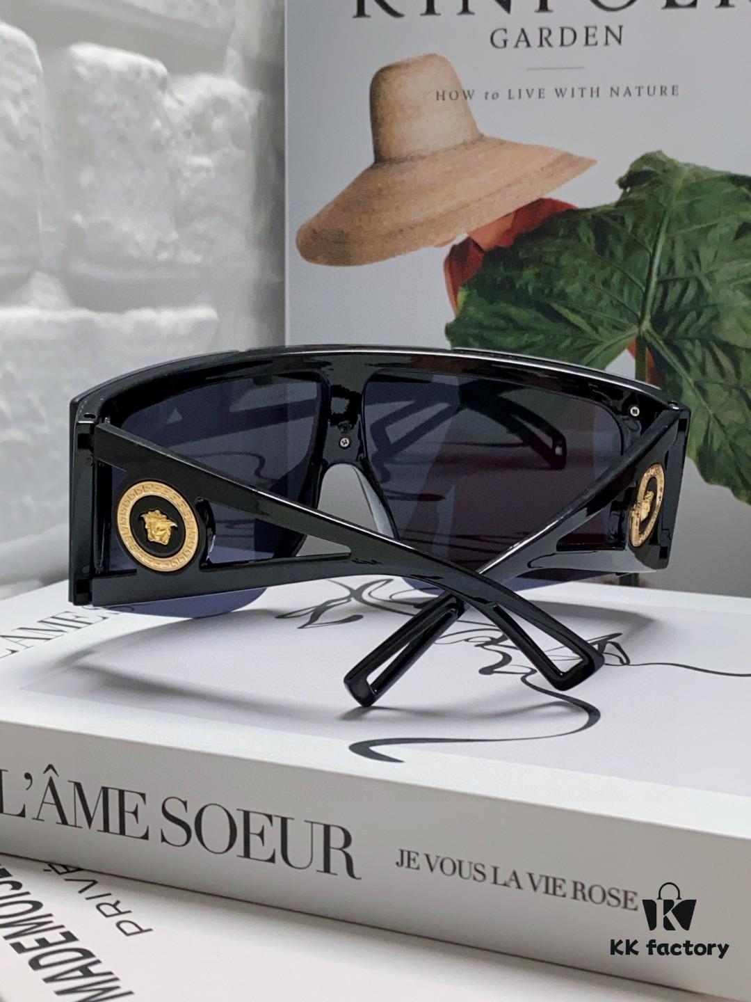 6931f97b3a89a121ed54a9b0 Versaxe Versace 2024 New Arrival European and American Style One-Piece Sunglasses, Fashionable Oversized Hollow-Out Sunglasses for Men and Women