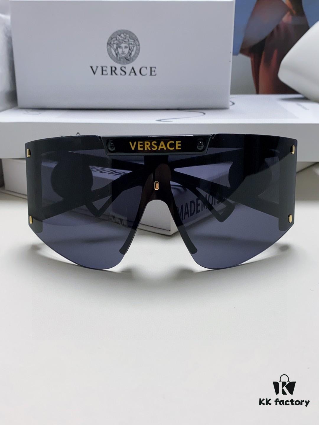6931f97b3a89a121ed54a9b4 Versaxe Versace 2024 New Arrival European and American Style One-Piece Sunglasses, Fashionable Oversized Hollow-Out Sunglasses for Men and Women