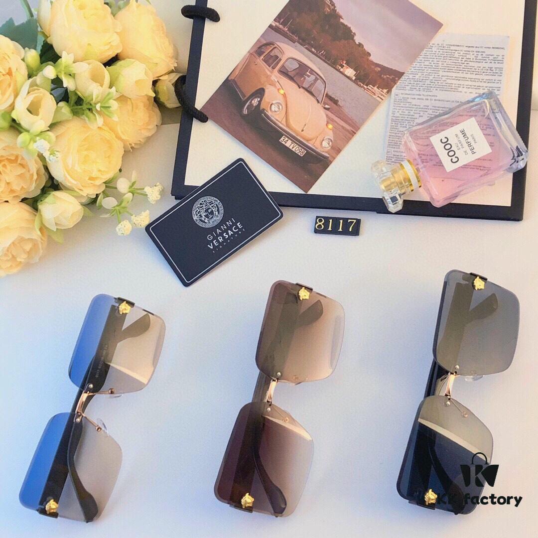6931f97d3a89a121ed54a9d4 Versac 2024 New Arrival Frameless Cutout Human Head Shape Luxury Style Women's Sunglasses Fashion Trendy Influencer Sun Glasses