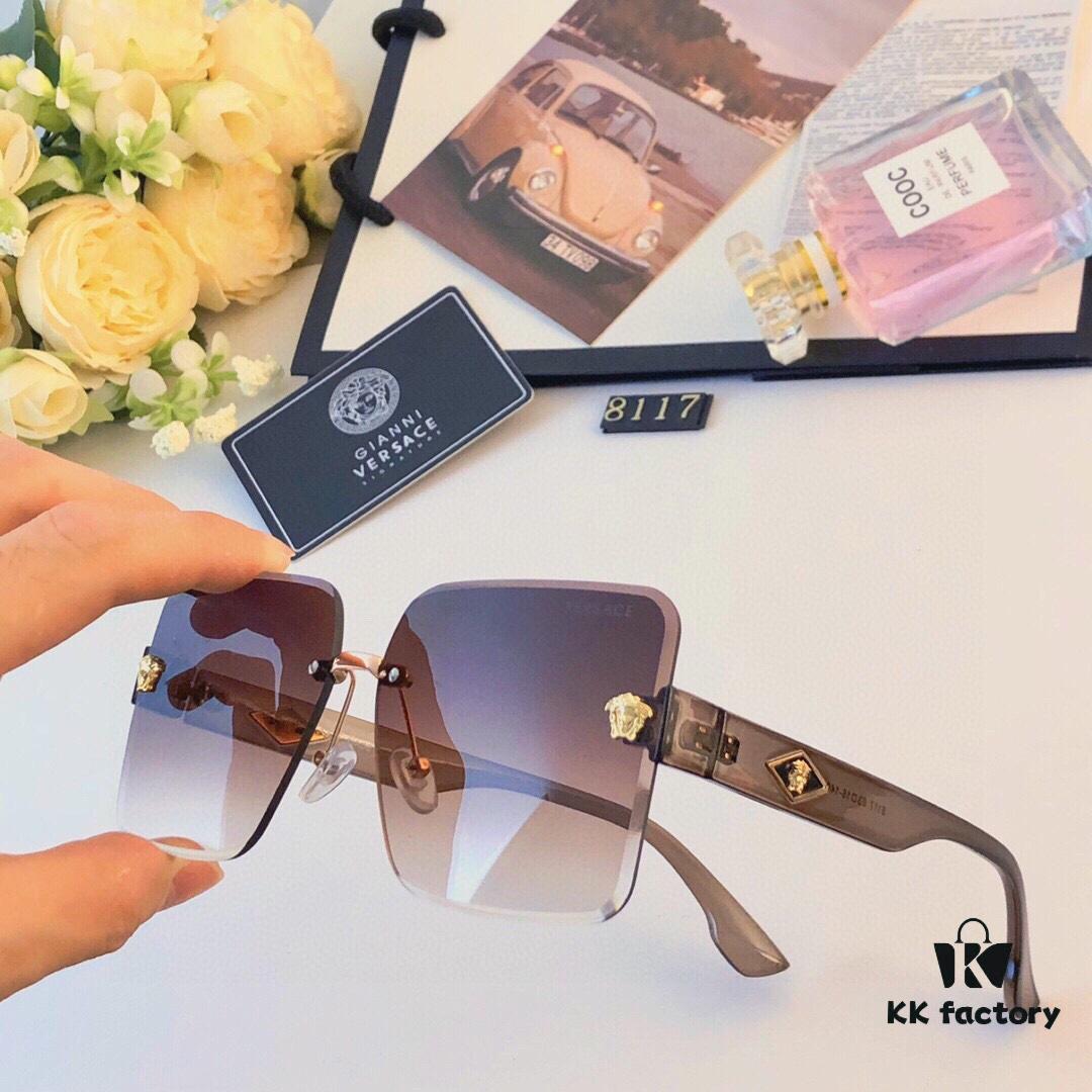 6931f97d3a89a121ed54a9d8 Versac 2024 New Arrival Frameless Cutout Human Head Shape Luxury Style Women's Sunglasses Fashion Trendy Influencer Sun Glasses