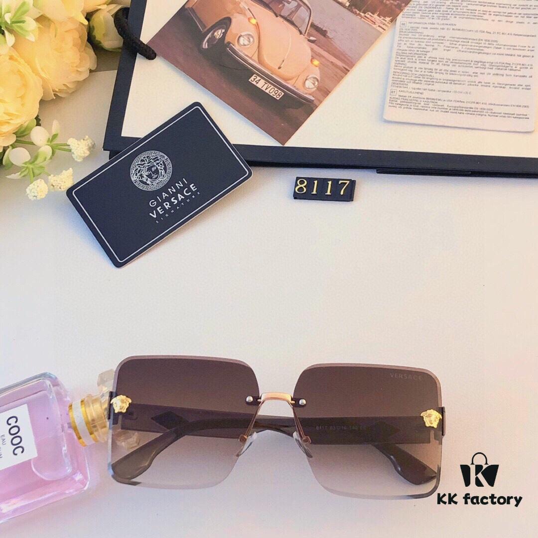 6931f97d3a89a121ed54a9d9 Versac 2024 New Arrival Frameless Cutout Human Head Shape Luxury Style Women's Sunglasses Fashion Trendy Influencer Sun Glasses