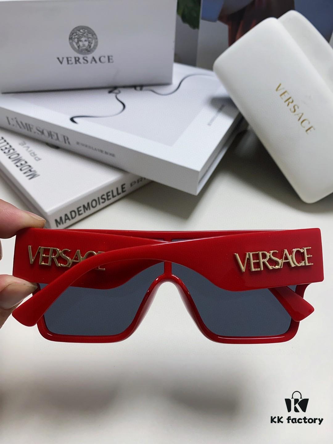 6931f9803a89a121ed54aa02 Versace 2024 New Arrival European and American Style Oversized Square Frame Sunglasses for Women with Round Face, Fashion Unisex Sunglasses