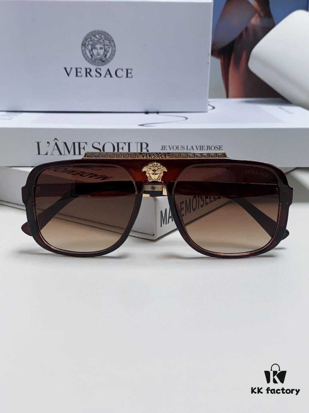6931f9833a89a121ed54aa22 VERSACE Vintage Men's Sunglasses with Medusa Logo and Metal Decor