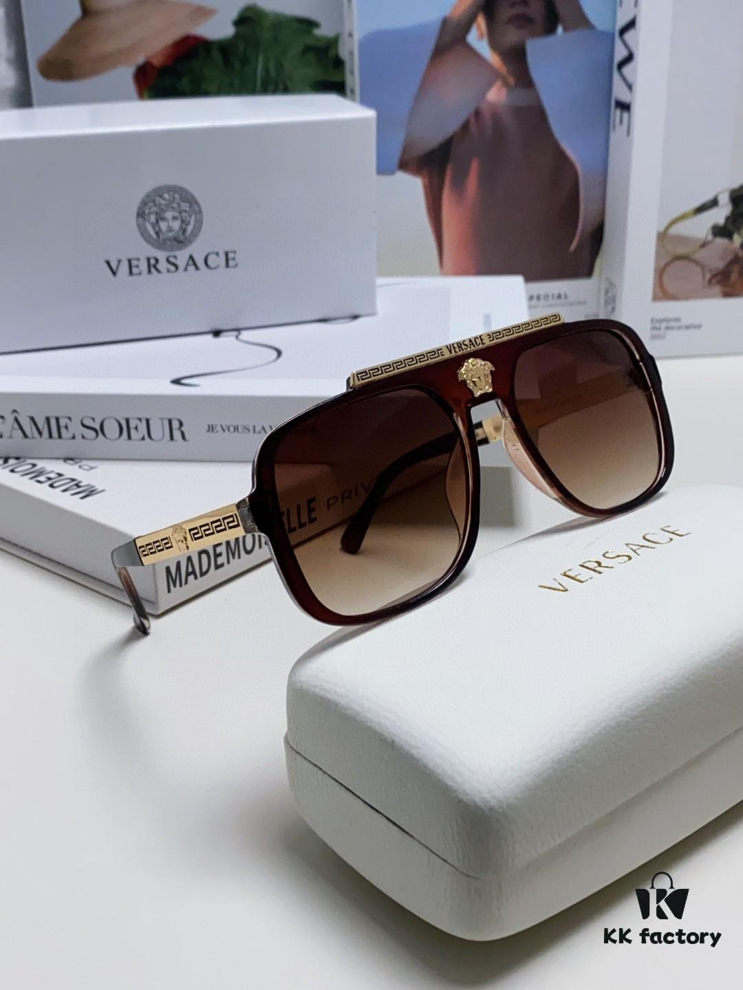 6931f9833a89a121ed54aa23 VERSACE Vintage Men's Sunglasses with Medusa Logo and Metal Decor