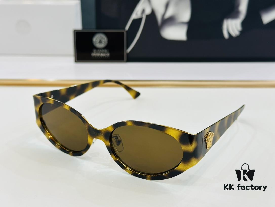 6931f9873a89a121ed54aa67 VERSACE Vanchi Family MODEL: 2263 Size: 56□18-140 Stylish Eyeglasses Sunglasses
