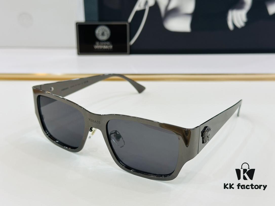 6931f9883a89a121ed54aa71 VERSACE Vanchia Model: 2262 Size: 56□18-140 Stylish Eyeglasses Sunglasses