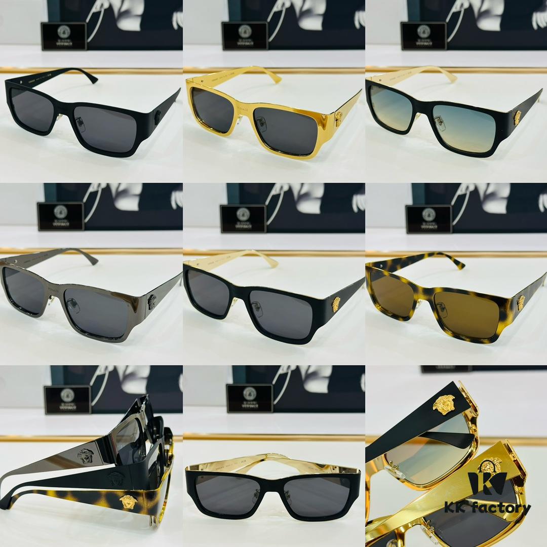 6931f9893a89a121ed54aa76 VERSACE Vanchia Model: 2262 Size: 56□18-140 Stylish Eyeglasses Sunglasses