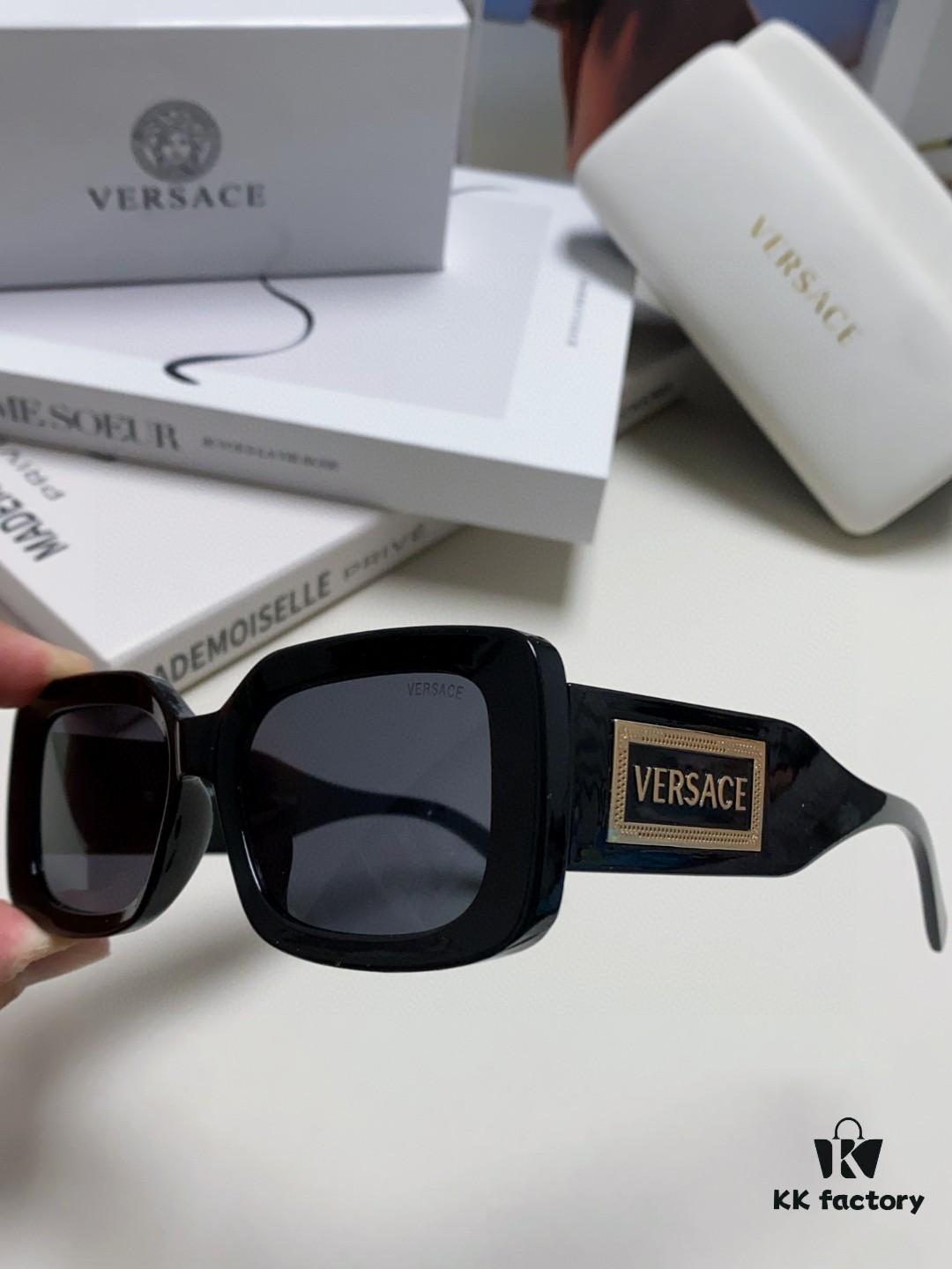 6931f9943a89a121ed54ab17 VERSACE Versace Fashion Sunglasses with Polarized Lens, Unisex European and American Style Sun Glasses for Face-Shape Enhancement