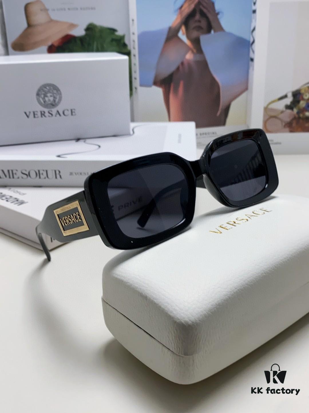 6931f9943a89a121ed54ab19 VERSACE Versace Fashion Sunglasses with Polarized Lens, Unisex European and American Style Sun Glasses for Face-Shape Enhancement