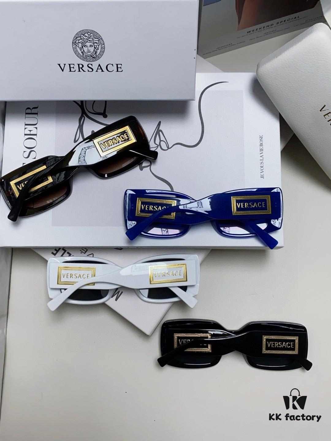 6931f9943a89a121ed54ab1a VERSACE Versace Fashion Sunglasses with Polarized Lens, Unisex European and American Style Sun Glasses for Face-Shape Enhancement