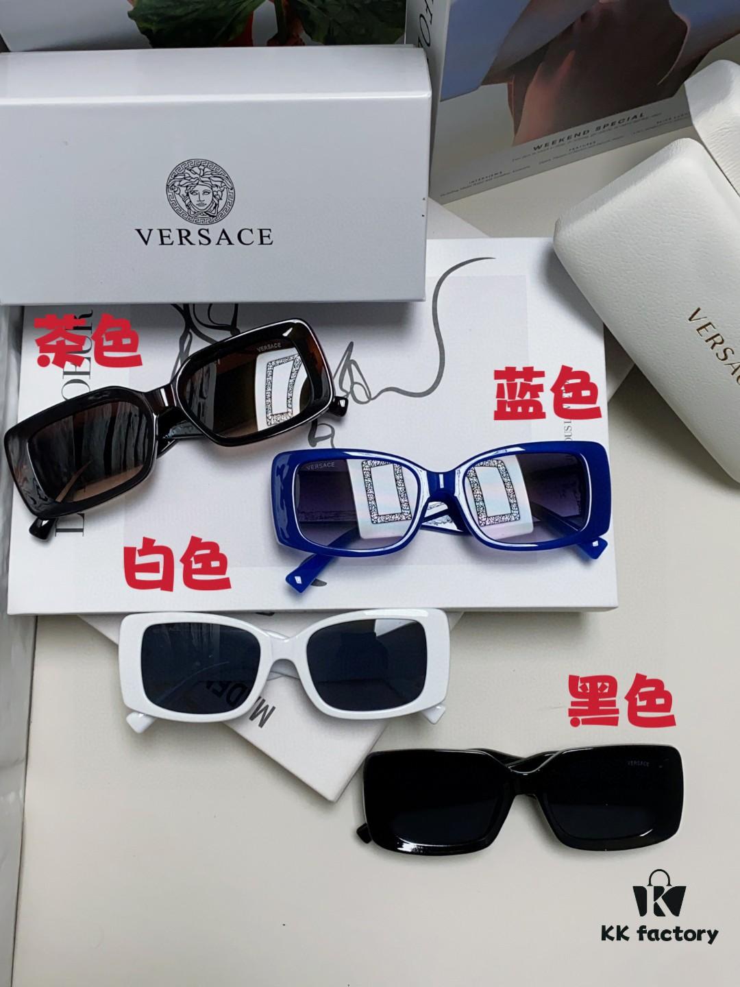 6931f9943a89a121ed54ab1b VERSACE Versace Fashion Sunglasses with Polarized Lens, Unisex European and American Style Sun Glasses for Face-Shape Enhancement