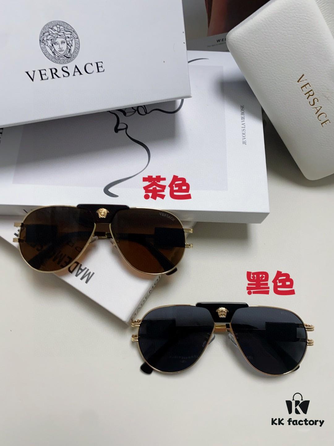 6931f9963a89a121ed54ab31 VERSACE Versace Fashion Sunglasses in European and American Style, Unisex Polarized Sunglasses, Men's Sun Protection Glasses, Ideal Eyewear for Facial Contour Enhancement