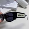 6931f9963a89a121ed54ab37 Versace 2014 New Small Frame Sunglasses for Women, Stylish Letter Design Unisex Square Sunglasses, Vintage-Inspired Men's and Women's Eyewear
