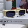 6931f9963a89a121ed54ab3d Versace 2014 New Small Frame Sunglasses for Women, Stylish Letter Design Unisex Square Sunglasses, Vintage-Inspired Men's and Women's Eyewear