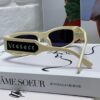6931f9973a89a121ed54ab3e Versace 2014 New Small Frame Sunglasses for Women, Stylish Letter Design Unisex Square Sunglasses, Vintage-Inspired Men's and Women's Eyewear