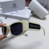 6931f9973a89a121ed54ab41 Versace 2014 New Small Frame Sunglasses for Women, Stylish Letter Design Unisex Square Sunglasses, Vintage-Inspired Men's and Women's Eyewear