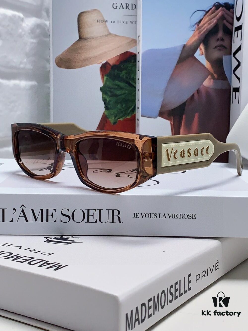 6931f9973a89a121ed54ab46 Versace 2014 New Small Frame Sunglasses for Women, Luxury Letter Design Unisex Square Sunglasses, Stylish Retro Glasses for Men and Women