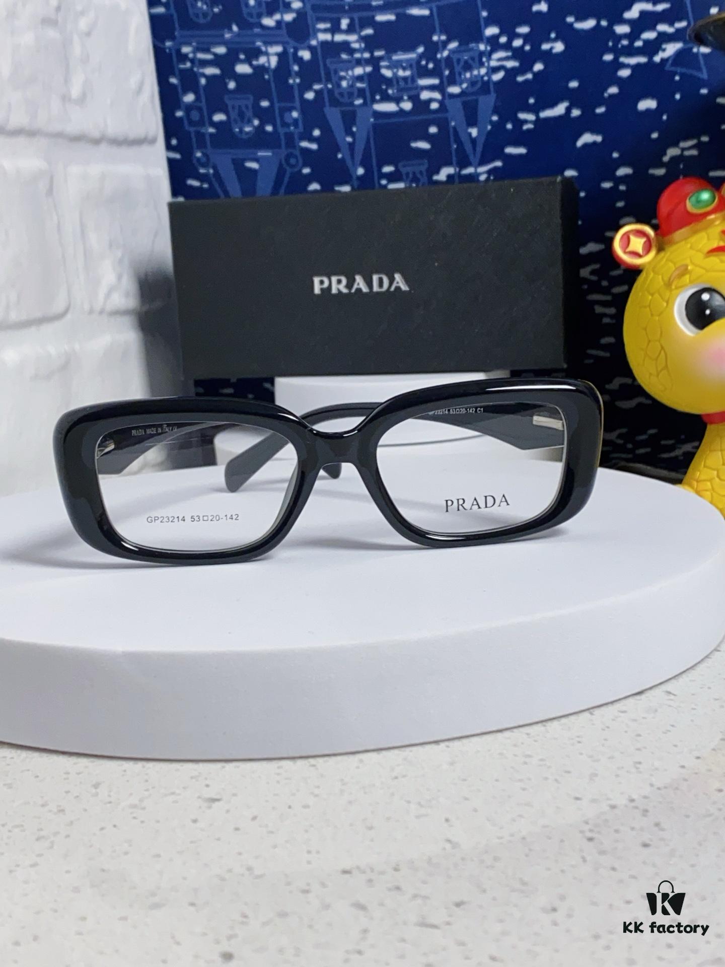 6931f9a03a89a121ed54abb7 PRADA 2025 New Arrival Eyeglass Frame, Retro Full-Rim Square Unisex Optical Frames, Essential Everyday Glasses