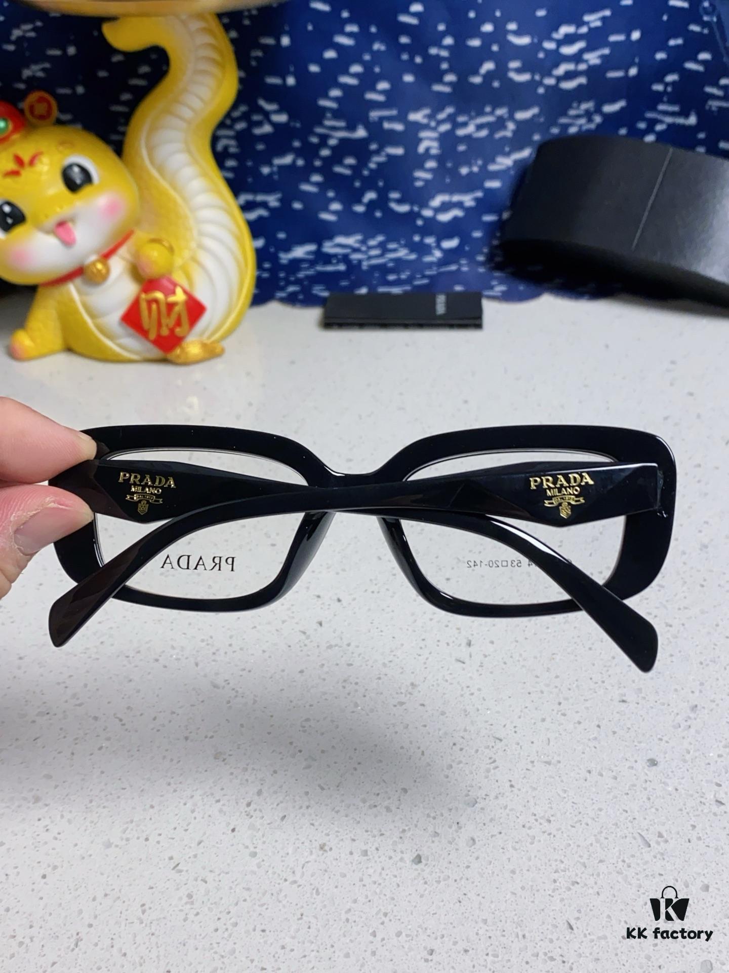 6931f9a03a89a121ed54abba PRADA 2025 New Arrival Eyeglass Frame, Retro Full-Rim Square Unisex Optical Frames, Essential Everyday Glasses
