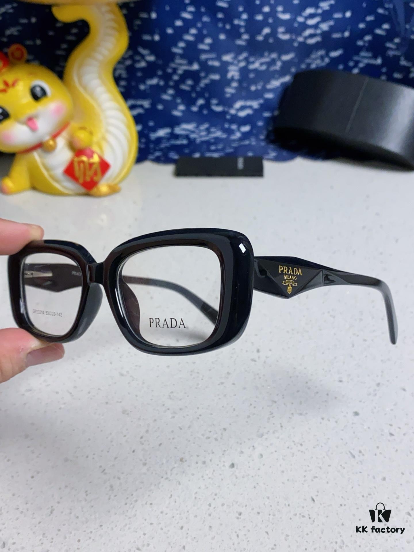 6931f9a03a89a121ed54abbb PRADA 2025 New Arrival Eyeglass Frame, Retro Full-Rim Square Unisex Optical Frames, Essential Everyday Glasses