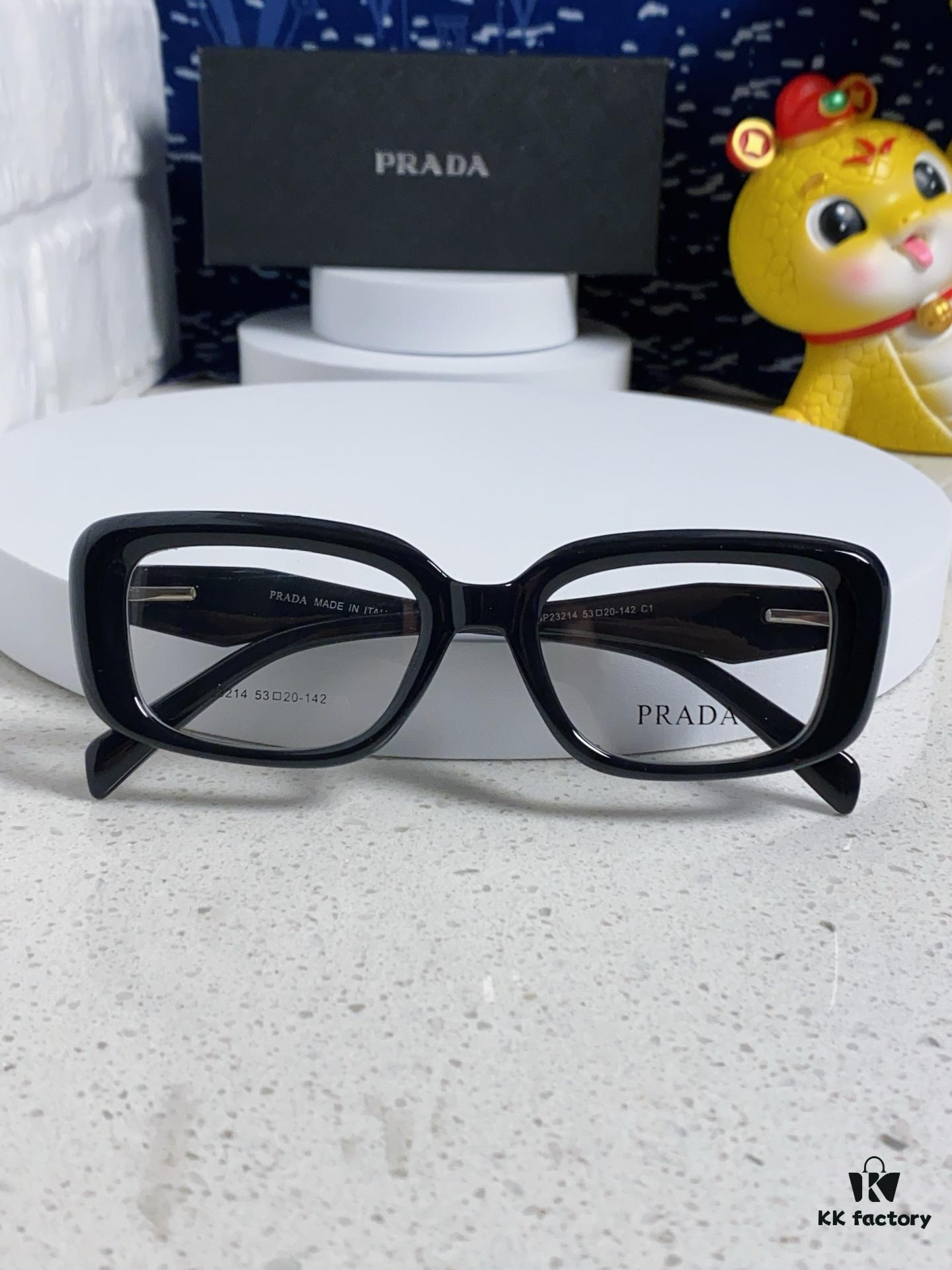 6931f9a03a89a121ed54abbd PRADA 2025 New Arrival Eyeglass Frame, Retro Full-Rim Square Unisex Optical Frames, Essential Everyday Glasses