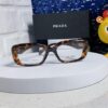 PRADA 2025 New Arrival Eyeglass Frame, Retro Full-Rim Square Optical Frame for Men and Women, Essential Everyday Eyewear
