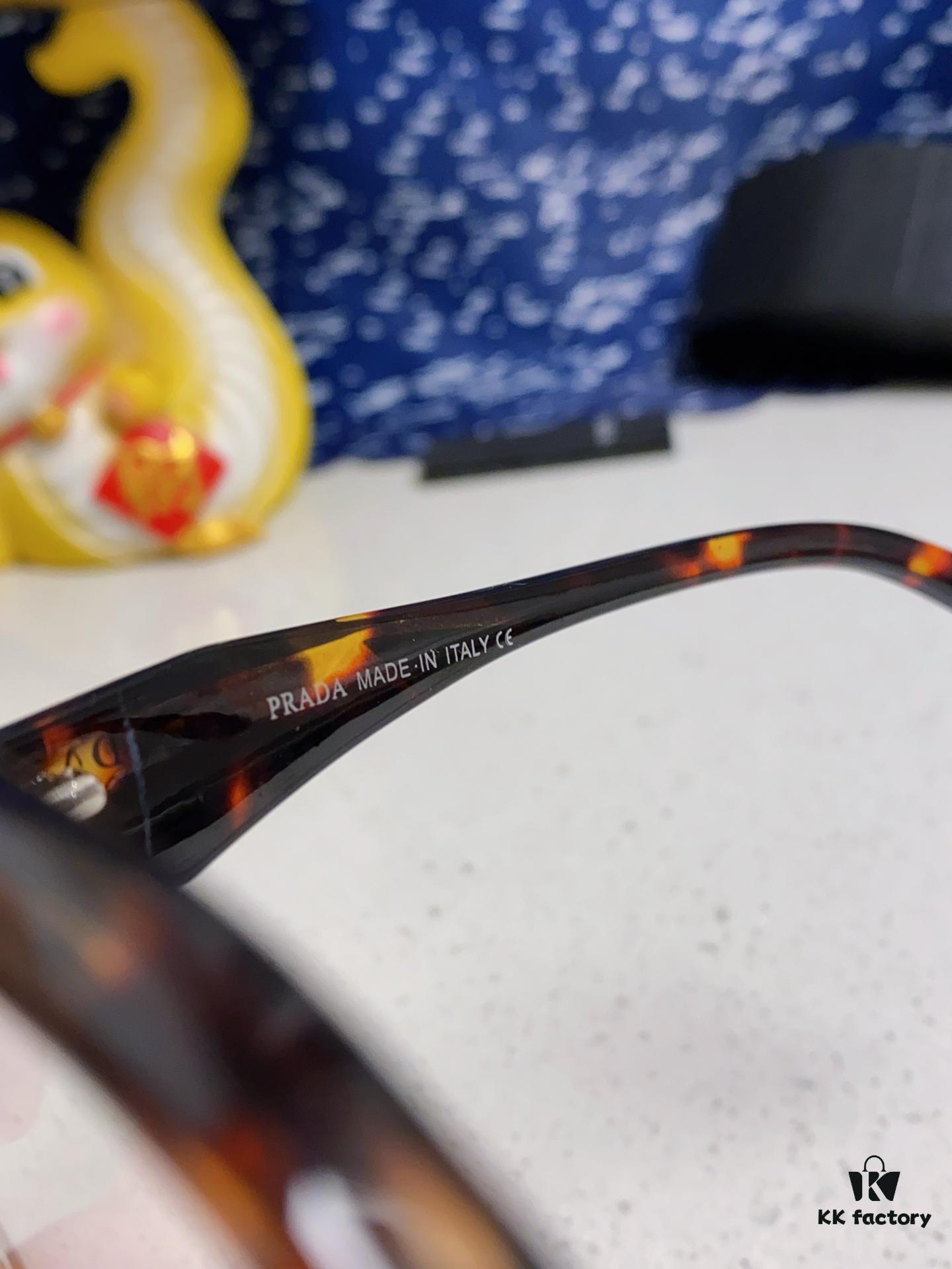PRADA 2025 New Arrival Eyeglass Frame, Retro Full-Rim Square Optical Frame for Men and Women, Essential Everyday Eyewear
