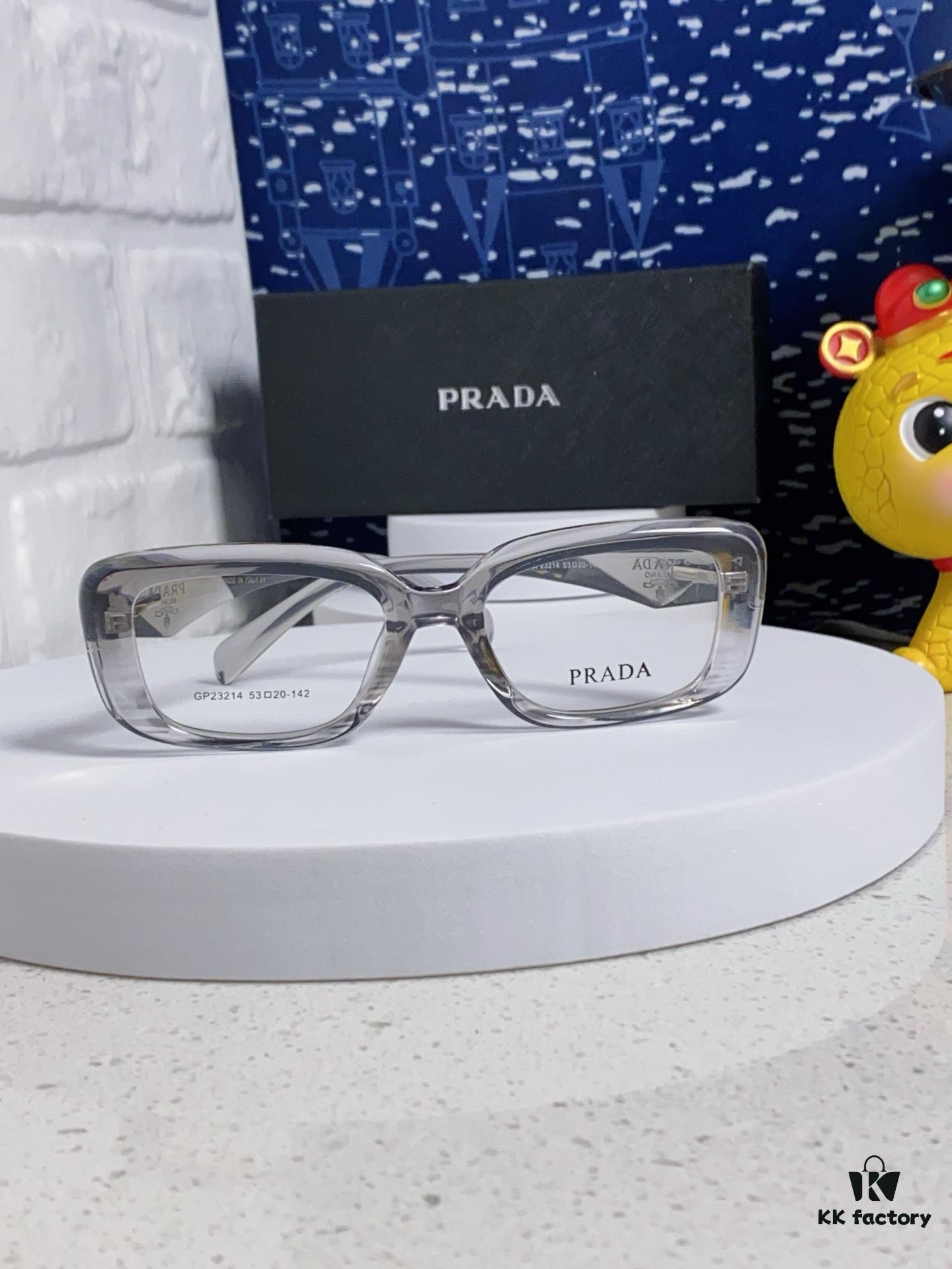 6931f9a23a89a121ed54abcb PRADA 2025 New Arrival Eyeglass Frame, Retro Full-Rim Square Unisex Optical Frames, Essential Everyday Glasses
