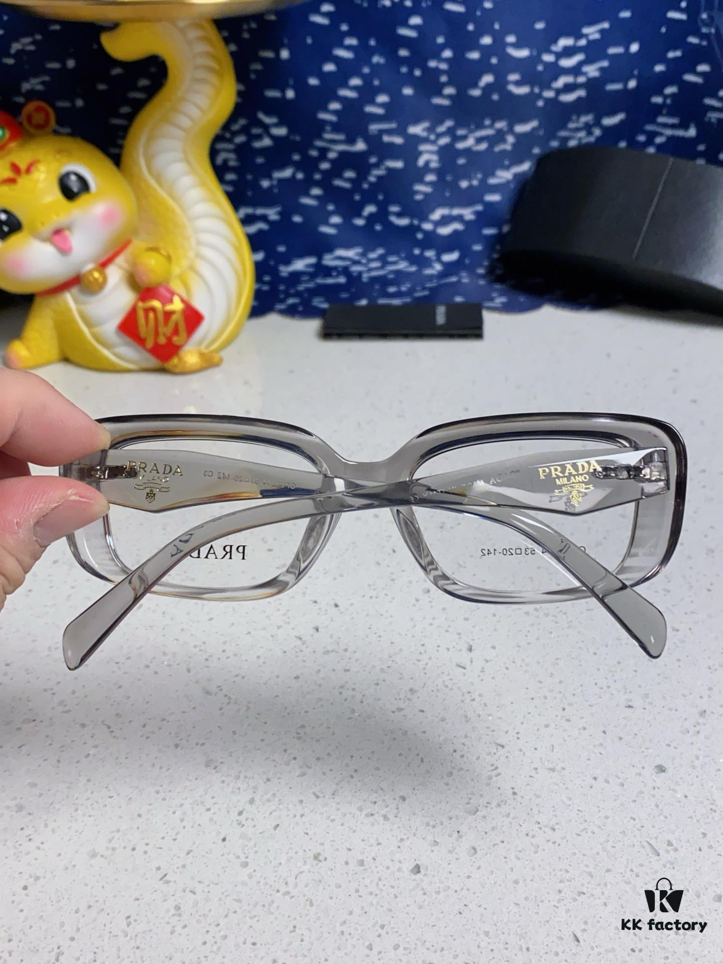 6931f9a23a89a121ed54abce PRADA 2025 New Arrival Eyeglass Frame, Retro Full-Rim Square Unisex Optical Frames, Essential Everyday Glasses