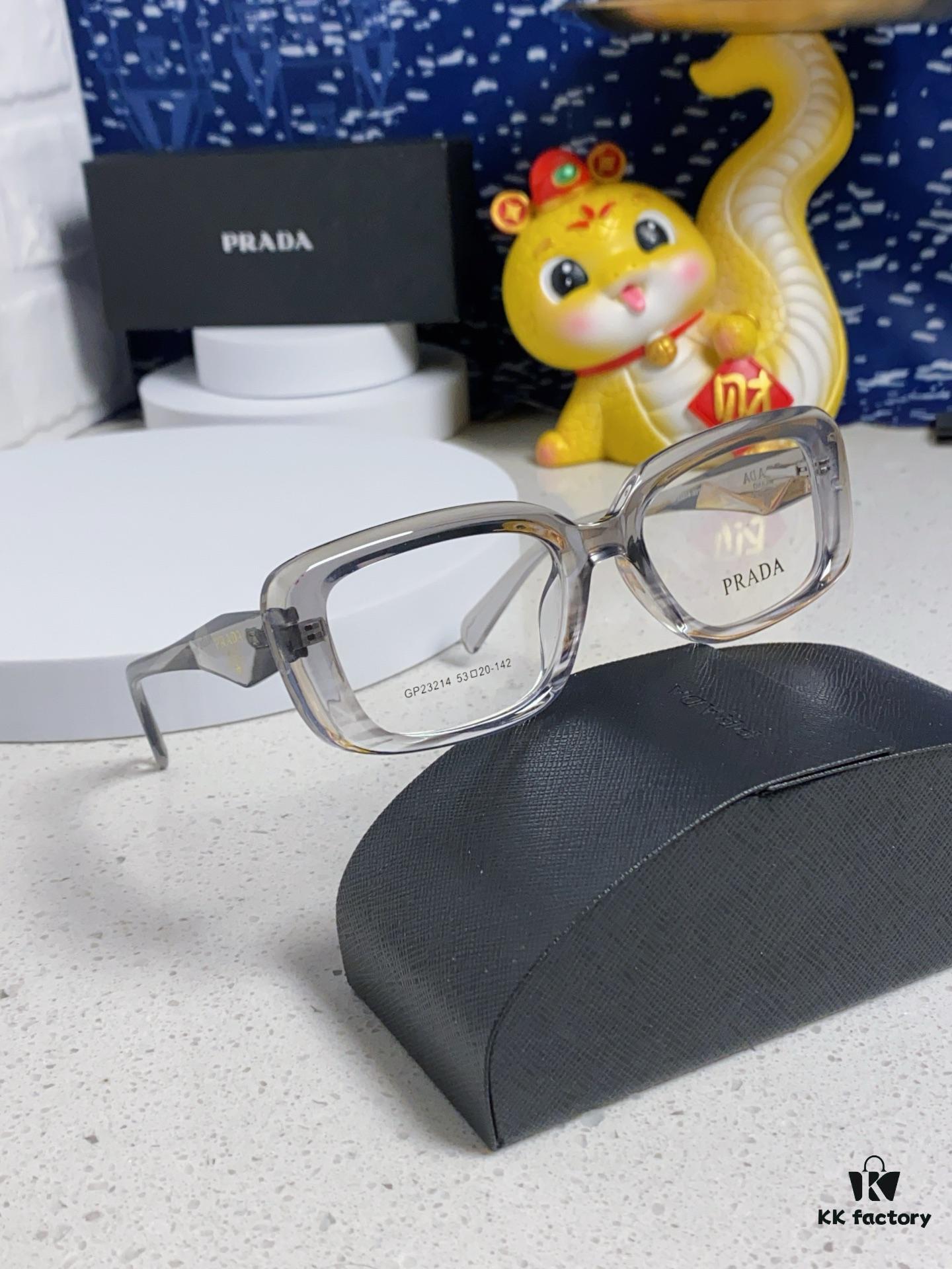 6931f9a23a89a121ed54abd1 PRADA 2025 New Arrival Eyeglass Frame, Retro Full-Rim Square Unisex Optical Frames, Essential Everyday Glasses