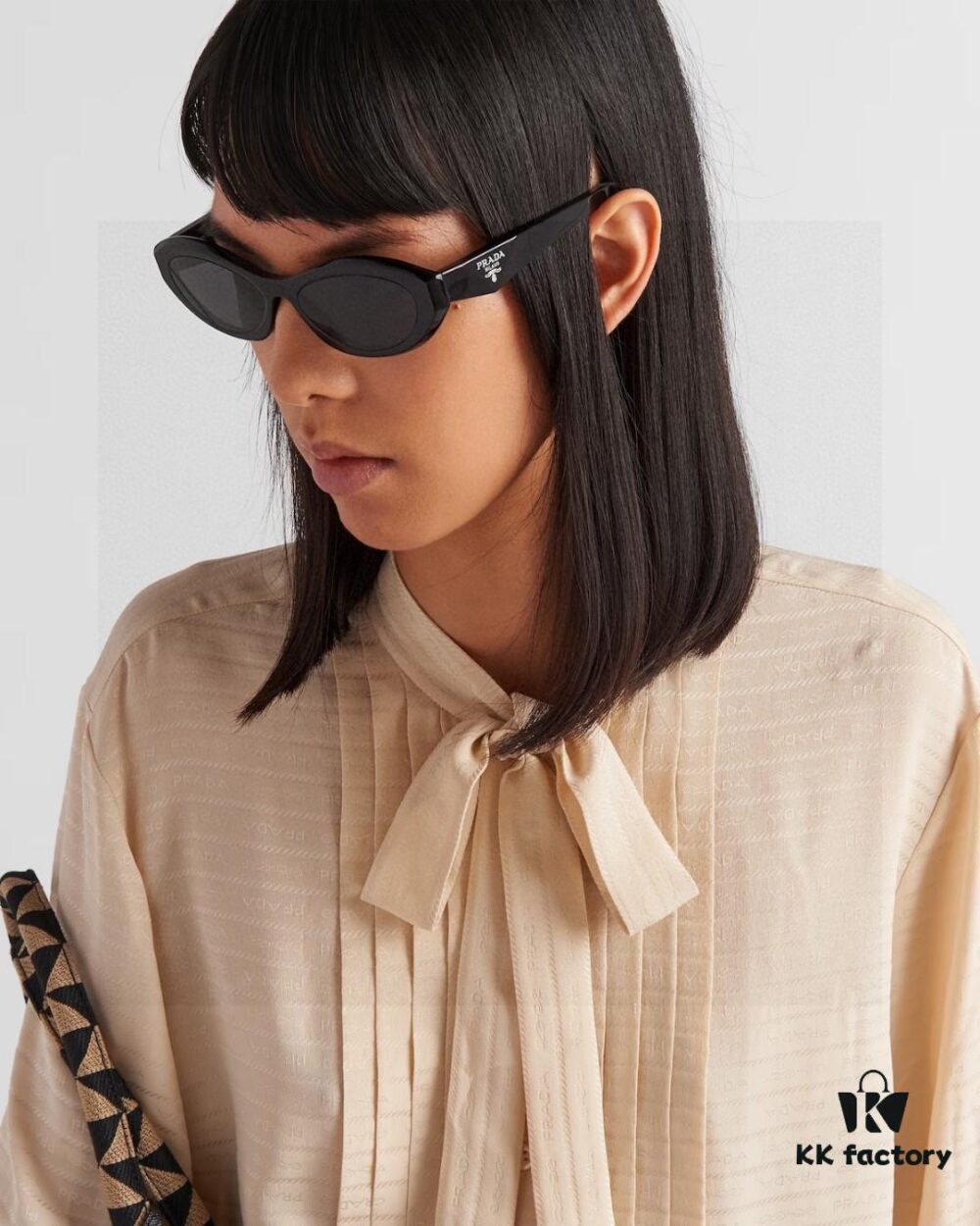 6931f9a33a89a121ed54abdb Prada Sunglasses, Fashionable Unisex Eyewear Worn by Star Tan Jianci, 4 Colors Available