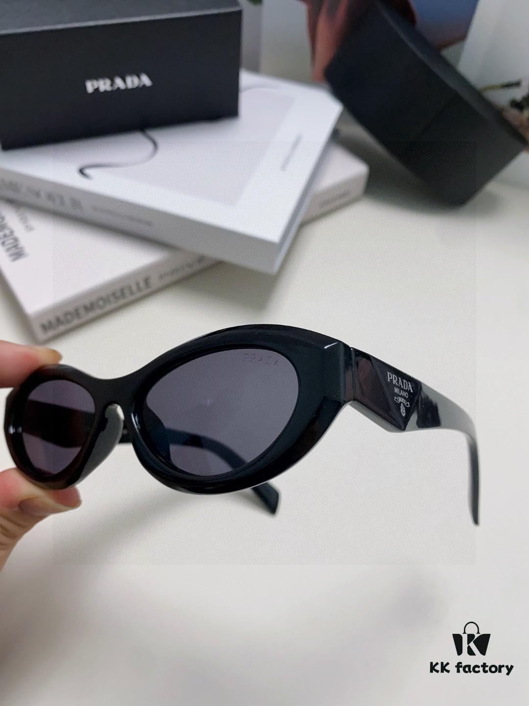 6931f9a33a89a121ed54abe1 Prada Sunglasses, Fashionable Unisex Eyewear Worn by Star Tan Jianci, 4 Colors Available