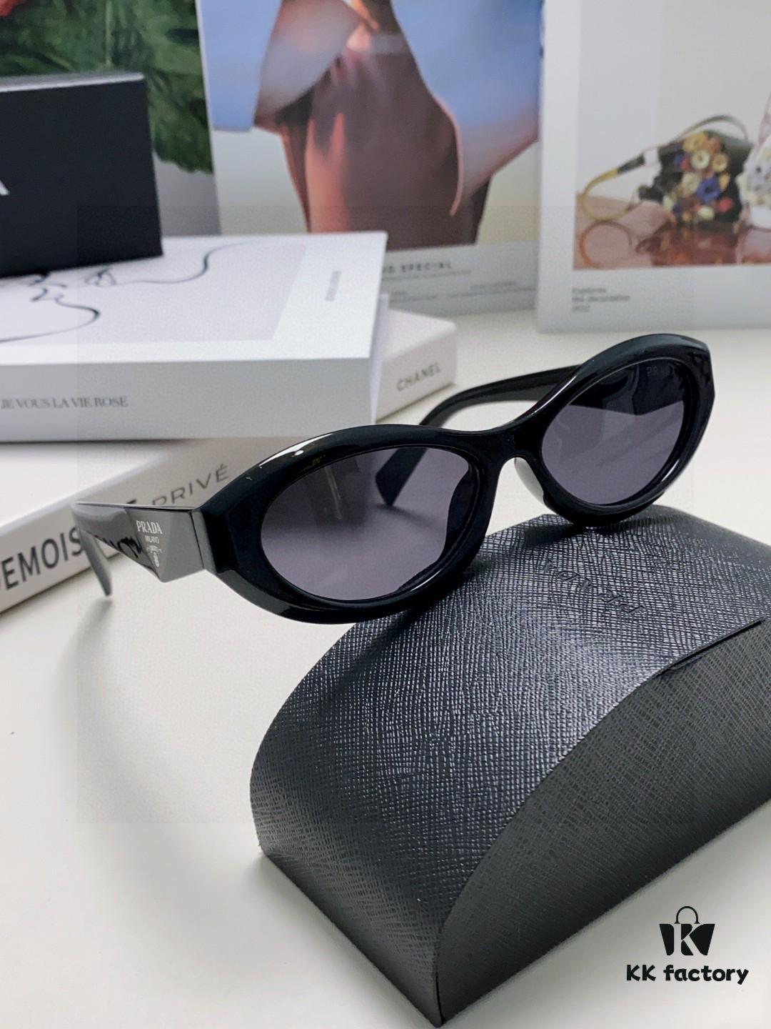 6931f9a43a89a121ed54abe2 Prada Sunglasses, Fashionable Unisex Eyewear Worn by Star Tan Jianci, 4 Colors Available