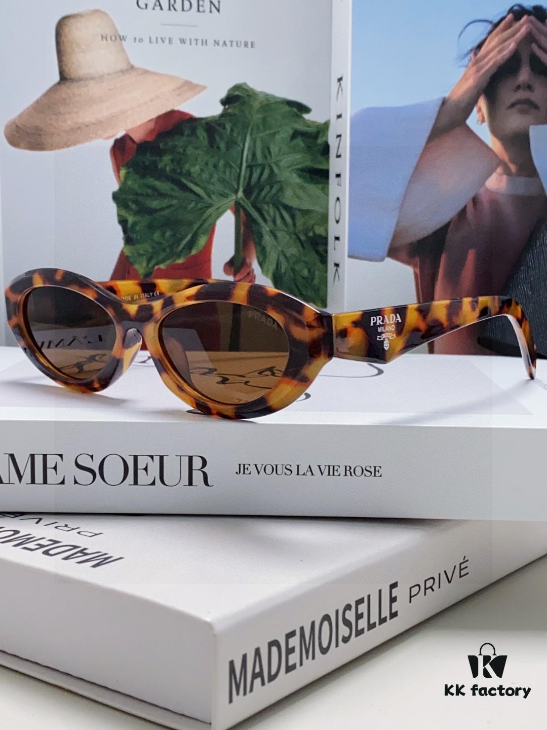 6931f9a43a89a121ed54abe6 Prada Sunglasses, Fashionable Unisex Eyewear Worn by Star Tan Jianci, 4 Colors Available
