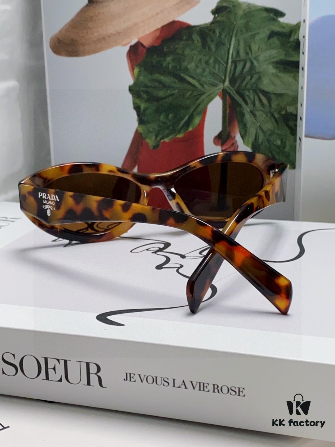 6931f9a43a89a121ed54abe8 Prada Sunglasses, Fashionable Unisex Eyewear Worn by Star Tan Jianci, 4 Colors Available