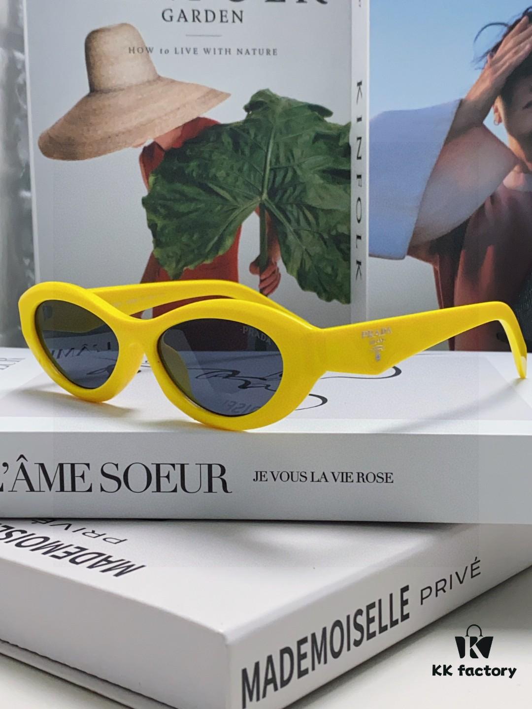 6931f9a53a89a121ed54abfb Prada Sunglasses, Fashionable Unisex Eyewear Worn by Star Tan Jianci, 4 Colors Available
