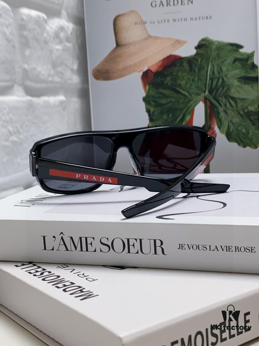 6931f9a63a89a121ed54ac09 Prada 2025 Men's Square Frame Lightweight Sports Sunglasses, European Style Minimalist Driving and Casual Sun Glasses