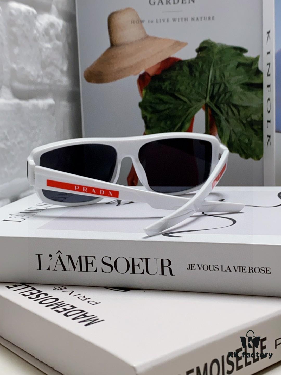 6931f9a73a89a121ed54ac14 Prada 2025 Men's Square Frame Lightweight Sports Sunglasses, Minimalist European Style Unisex Sun Glasses