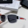 6931f9a73a89a121ed54ac17 Prada 2025 Men's Square Frame Lightweight Sports Sunglasses, Minimalist European Style Unisex Sun Glasses