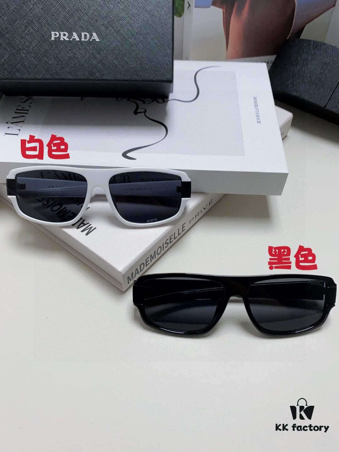 6931f9a83a89a121ed54ac1b Prada 2025 Men's Square Frame Lightweight Sports Sunglasses, Minimalist European Style Unisex Sun Glasses