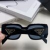 6931f9a83a89a121ed54ac20 Prada 2025 New Retro Inverted Triangle Logo Sunglasses for Women, Stylish and Slimming Square Frame, High-End Fashion Sun Glasses