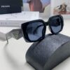 6931f9a83a89a121ed54ac23 Prada 2025 New Retro Inverted Triangle Logo Sunglasses for Women, Stylish and Slimming Square Frame, High-End Fashion Sun Glasses
