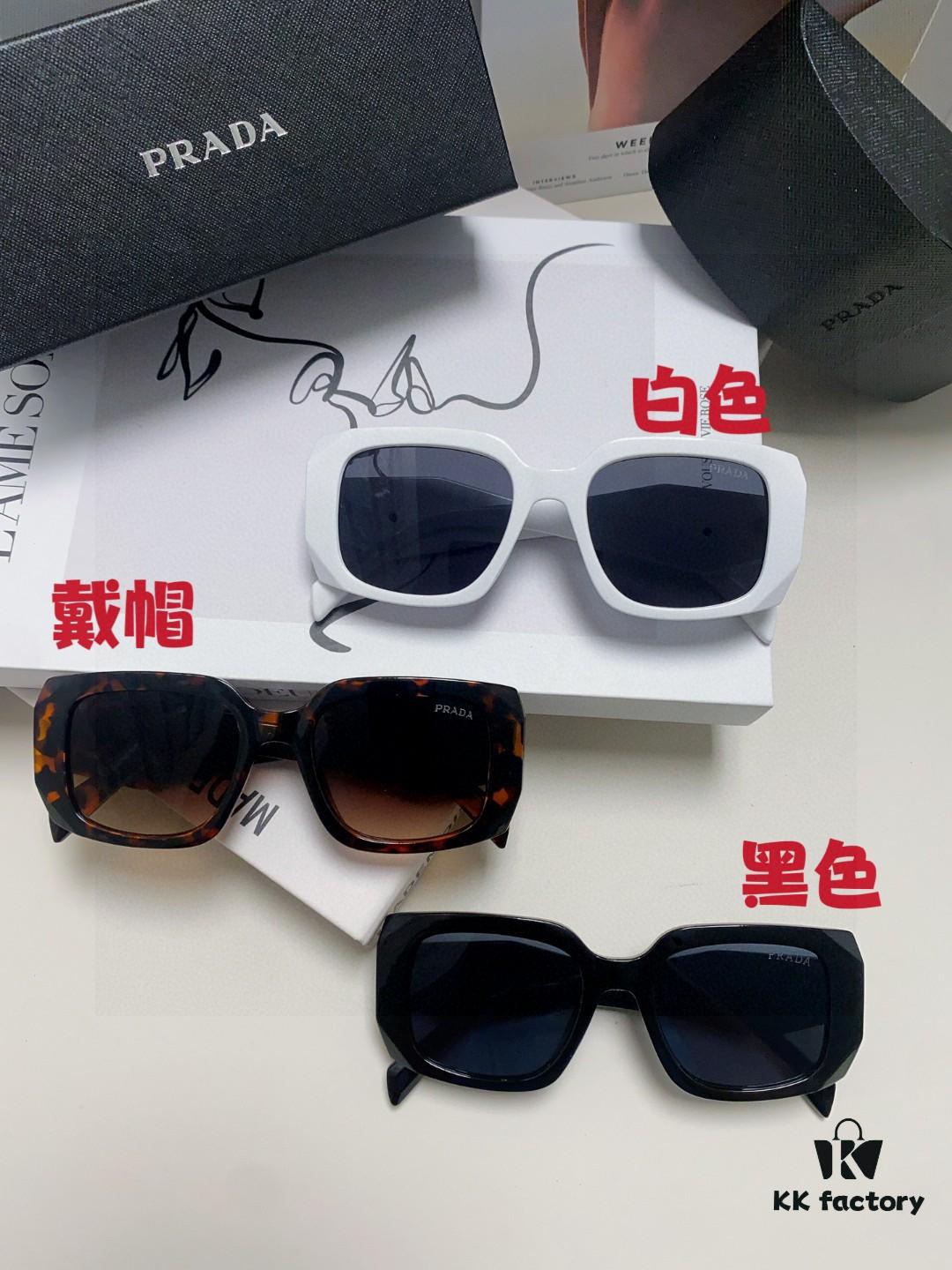 6931f9a83a89a121ed54ac25 Prada 2025 New Retro Inverted Triangle Logo Sunglasses for Women, Stylish and Slimming Square Frame, High-End Fashion Sun Glasses